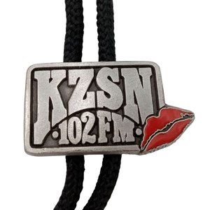 Country Music Radio Station Bolo Tie Country Radio Station Western Necklace Neck